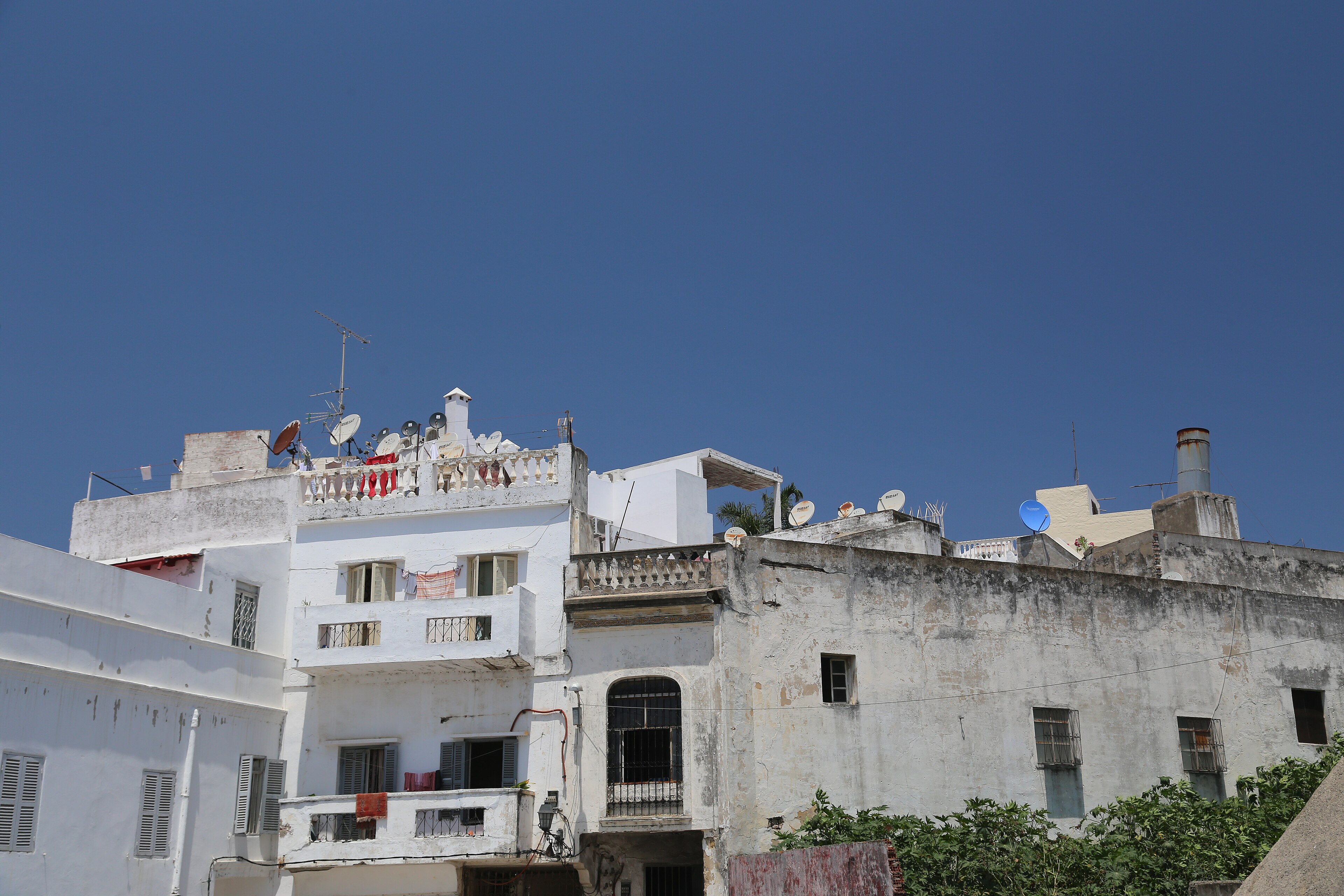 The white medina of Tangier, Morocco